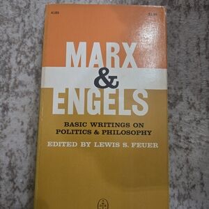Marx & Engels: Basic Writings on Politics and Philosophy - Paperback - GOOD